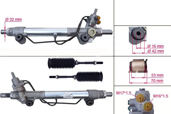 Рулевая рейка Lexus GX 400/460 2009-,  Toyota 4Runner 2009-,  Toyota Land Cruiser Prado 150  2009-, R1082