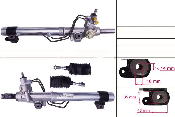Рулевая рейка Lexus LX470 2002-2008,  Toyota Land Cruiser 100  2002-2008, R1098