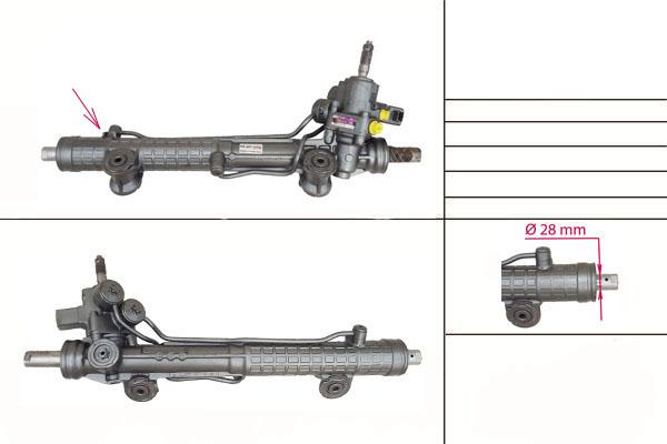 Рулевая рейка Mercedes E W210 / S210 1995-2002, R1211