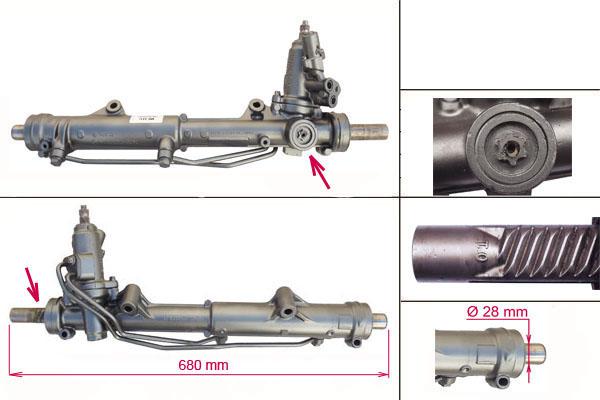 Рулевая рейка Mercedes E W212 / S212 2009-, R1219