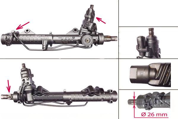 Рулевая рейка Mercedes SLK R172 2010-, R1269