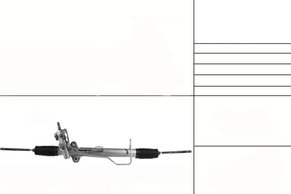 Рулевая рейка Mitsubishi L400  1995-,  Mitsubishi Space Gear  1996-2000, R1310