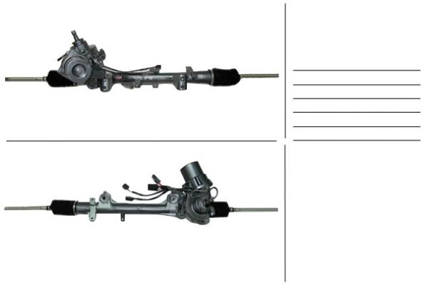 Рулевая рейка Mitsubishi Lancer X  2008-, R1323