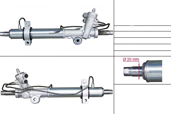 Рулевая рейка Nissan Murano  2002-2008, R1386