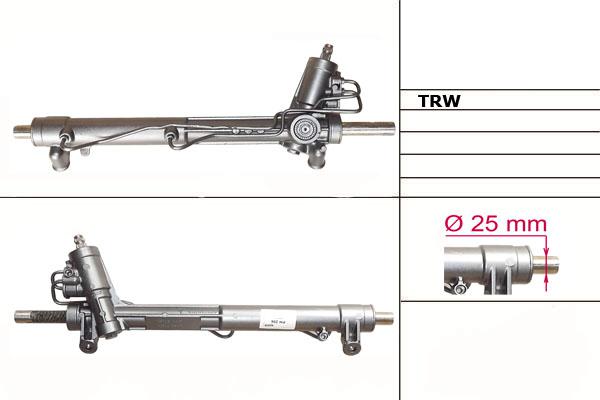 Рулевая рейка Porsche 911  2004-2012,  Porsche Boxster  2004-2011,  Porsche Cayman  2005-2012, R1522