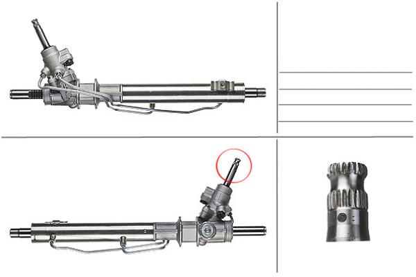 Рулевая рейка Subaru Forester  1997-2002,  Subaru Impreza / WRX 1992-2002,  Subaru Legacy  1993-1998, R1654