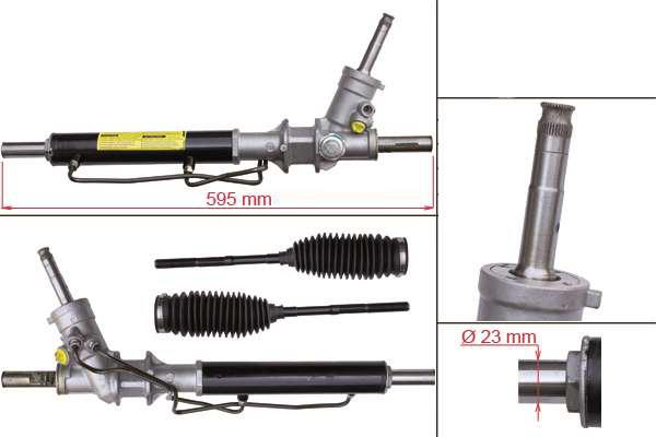 Рулевая рейка Subaru Forester  2002-2008,  Subaru Forester  2004-, R1657