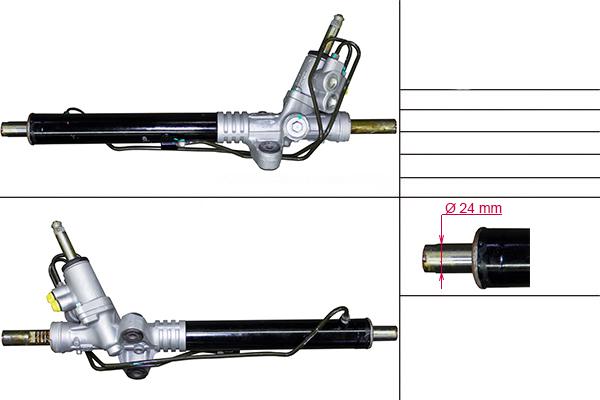 Рулевая рейка Subaru Impreza / WRX 2002-2007,  Subaru Legacy  2003-2009,  Subaru Legacy Outback  2003-2009, R1668