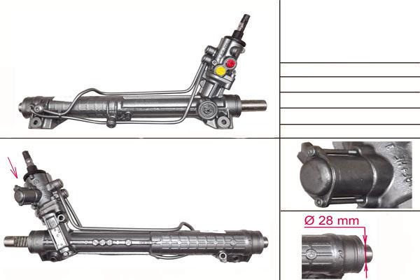 Рулевая рейка BMW 5 E39 1995-2004, R0181