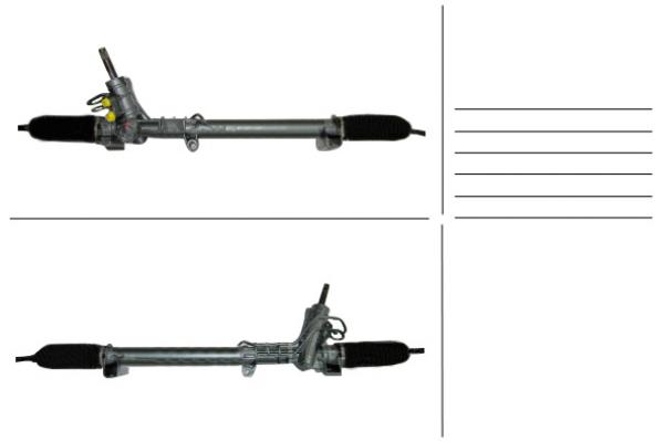 Рулевая рейка Volvo S70  1997-2000,  Volvo V70 I  1997-2000,  Volvo XC70 / XC70 Cross Country 1997-, R1889