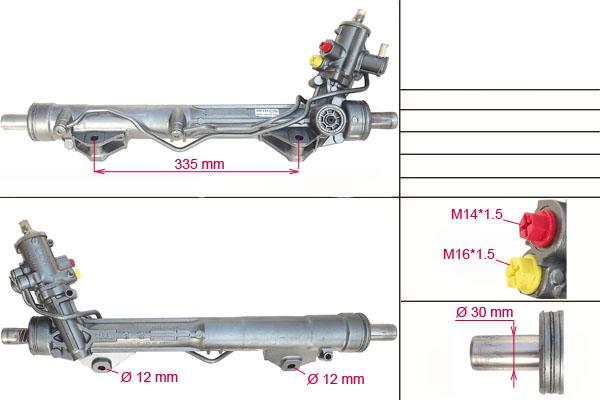 Рулевая рейка BMW 5 E60 2003-2009,  BMW 5 E61 2004-2009, R0191