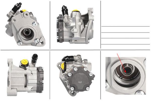 Насос AUDI A4 / Avant  2000-2004,  AUDI A4 / Avant  2004-2007,  AUDI A6 / A6 Avant  2004-2010, N0025