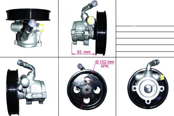 Насос Chrysler Sebring  2001-,  GAZ Volga Siber 2007-2010, N0211