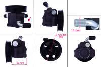Насос Ford Escort  1995-2001,  Ford Fiesta  1996-2001,  Ford Focus  1998-2004, N0309
