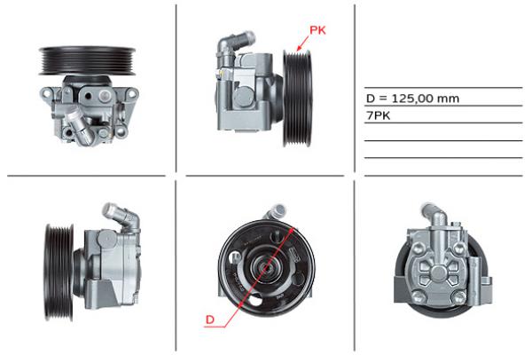 Насос Ford Transit 2006-,  Ford Transit 2014- , N0360