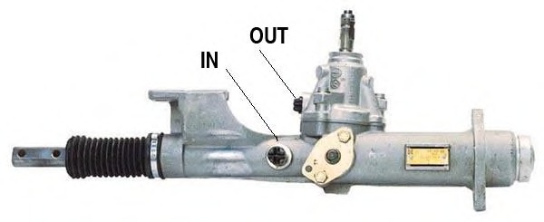 Рулевая рейка AUDI 80  1991-1996,  AUDI 90  1987-1991,  AUDI Coupe  1988-1996, R0027