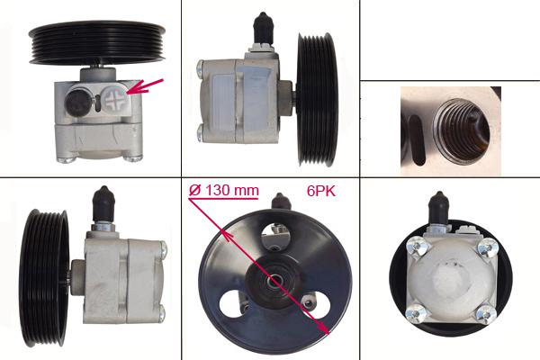 Насос Volvo C70 I 1998-2005,  Volvo S70  1997-2000,  Volvo S80 I  1998-2006, N0834