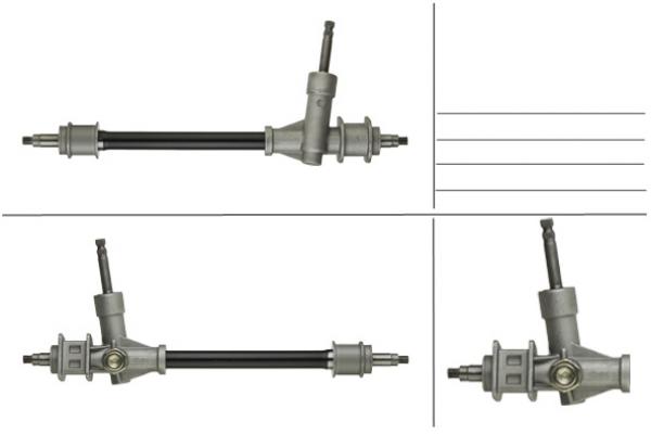 Рулевая рейка Chery QQ 2002-,  Daewoo Matiz  2003-, R0280