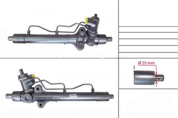 Рулевая рейка Chevrolet Rezzo 2005-,  Chevrolet Tacuma 2004-,  Daewoo Rezzo  2000-, R0341