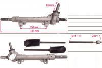 Рулевая рейка Citroen C15  1984-2000,  Citroen C15  2000-2005,  Peugeot 205  1994-1998, R0414