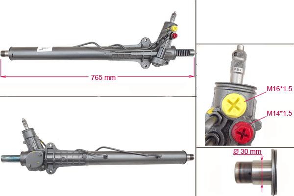 Рулевая рейка Citroen C25  1981-1994,  Fiat Ducato  1981-1994,  Fiat Talento  1989-1994, R0419