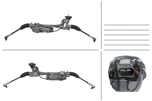Рулевая рейка AUDI A3 2013-,  Seat Leon 2012-,  Skoda Octavia 2012-, R0046