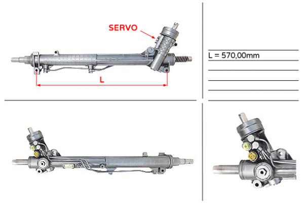 Рулевая рейка AUDI A8 / S8  1994-1998,  AUDI A8 / S8  1998-2002, R0083