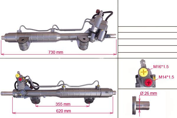 Рулевая рейка Infiniti G35/G37/G25 2007-2013, R0904